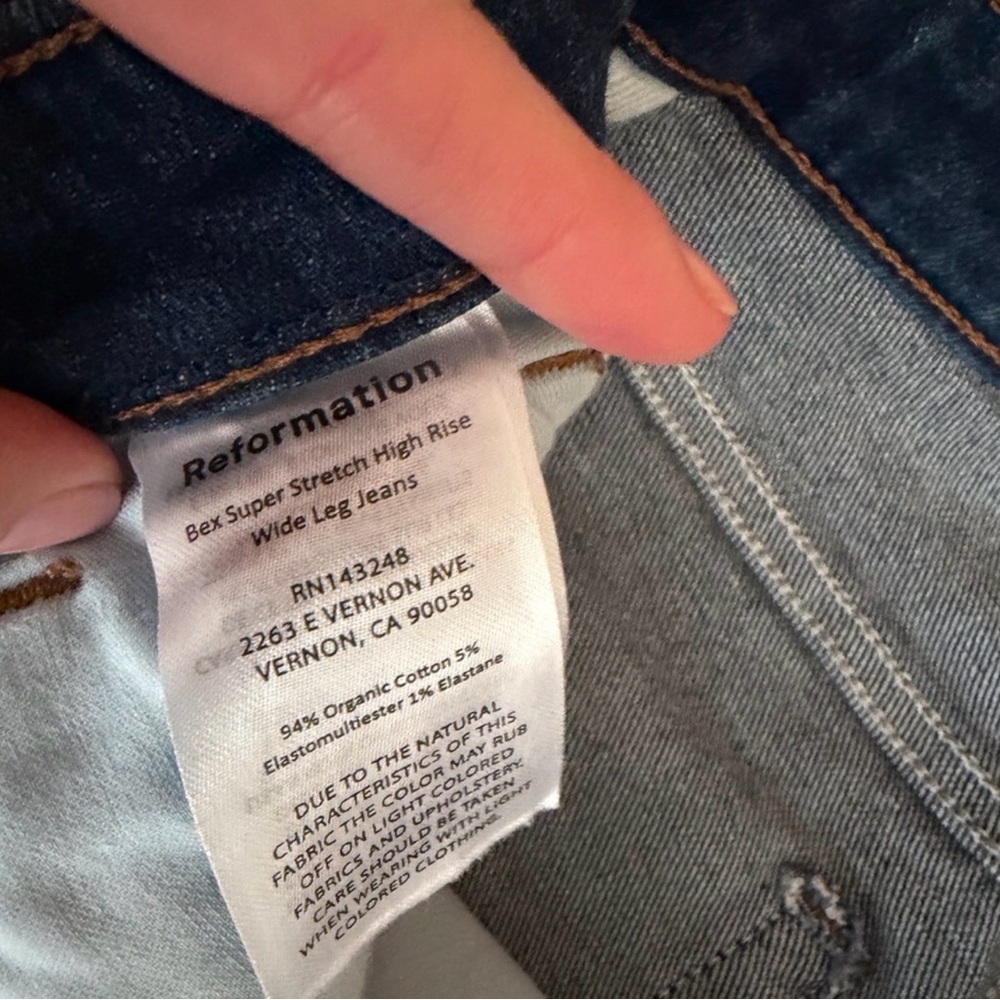 Reformation Bex Jeans - Picture 5 of 6